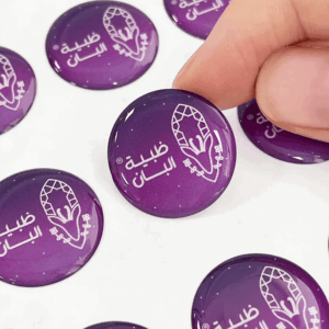 Domed 3D Labels