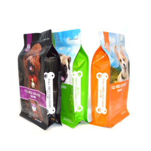 Resealable Flat bottom Pouch Dry Pet Food Packaging Stand Up Plastic Bags For Dog Food - Image 6