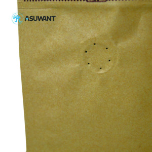 Kraft Paper Coffee Bean Packaging Bags Eco Friendly Resealable 1kg 500g 250g Flat Bottom bags Coffee Pouch - Image 4