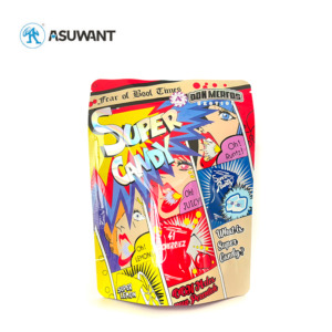 Edible Packaging Customised Printed Ziplock 3.5g 7g 14g 28g Pouch Smell Proof Edible Mylar 3.5 Bag - Image 5