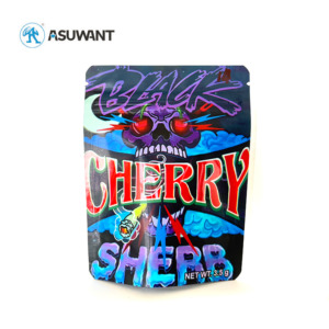 Edible Packaging Customised Printed Ziplock 3.5g 7g 14g 28g Pouch Smell Proof Edible Mylar 3.5 Bag - Image 9