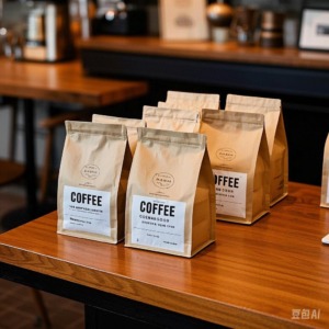 Coffee Bean Packaging 250g 500g 1kg Aluminium Foil Zip Coffee Bag with Valve - Image 6