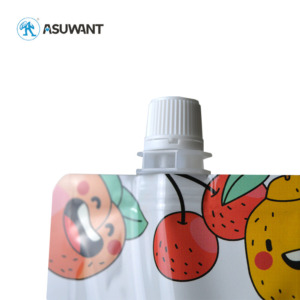 Water Liquid Refill Pouch Drinks Juice Packaging Spout Bag - Image 3
