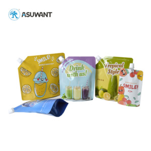 Custom Printing Food Packaging Plastic Bags Tomato Doypack Spout Pouches - Image 4